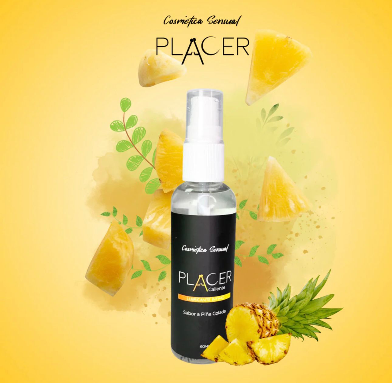 LUBRICANTE PIÑA COLADA 60ML