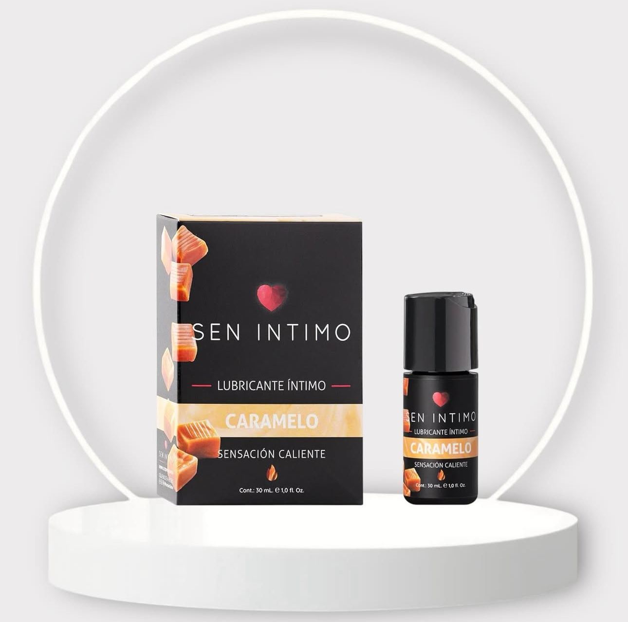 Lubricante Caliente Sabor Caramelo Sen Íntimo