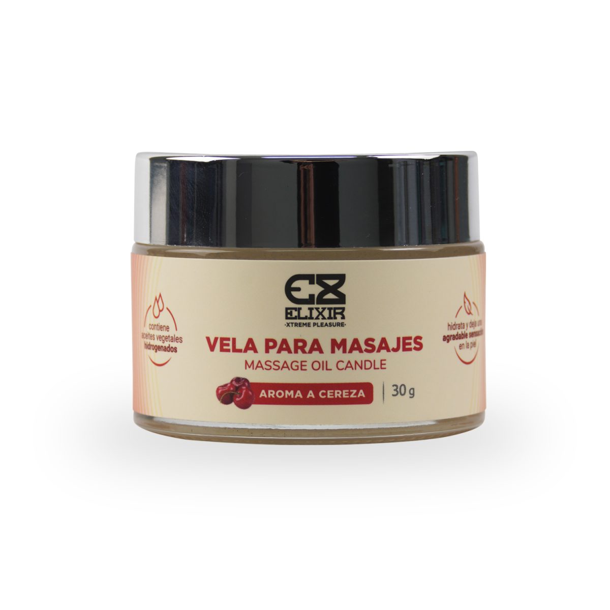 Vela Para Masajes Corporales Elixir